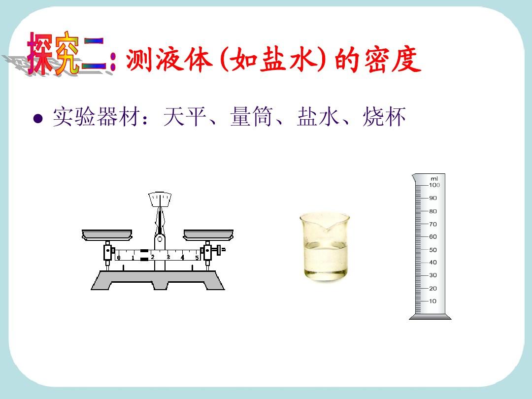 鹽水的密度表達(dá)式_測量鹽水密度實(shí)驗(yàn)_鹽水濃度與密度