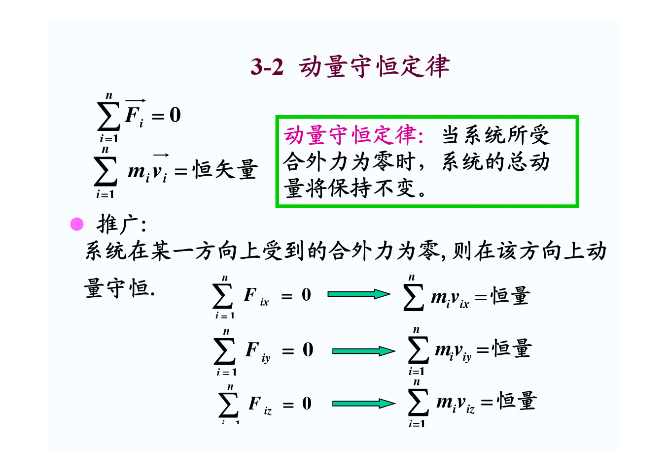 動量定理和動量守恒定律_機械能守恒定理實驗_動能守恒定理公式