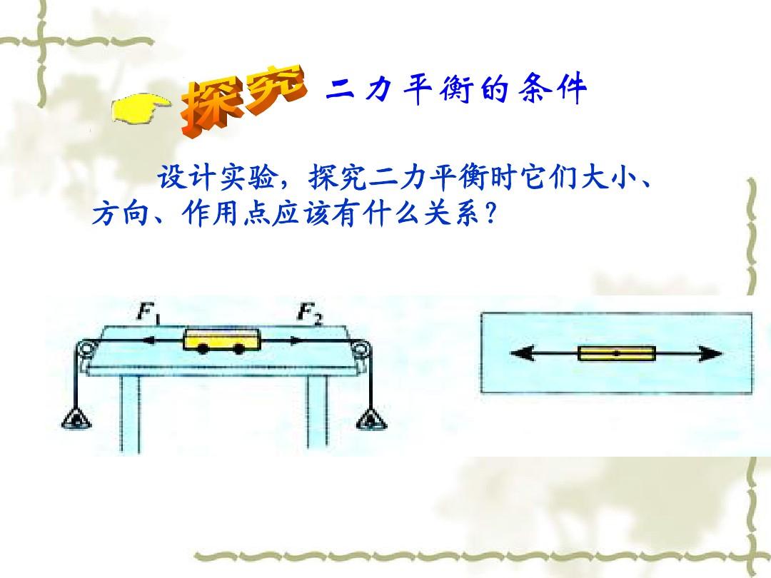 高三物理第一輪復(fù)習(xí)力 物體的平衡教案_兩力平衡實驗_二力平衡是誰發(fā)現(xiàn)的