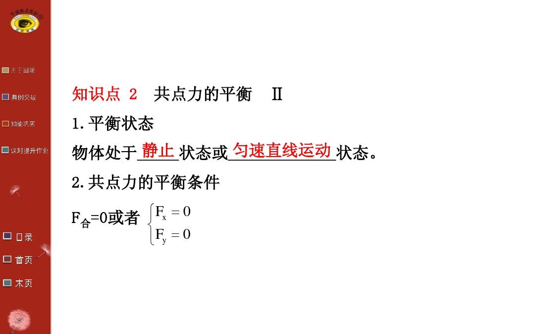 力平衡式傳感器_力 物體的平衡 高考_二力平衡是哪兩個力