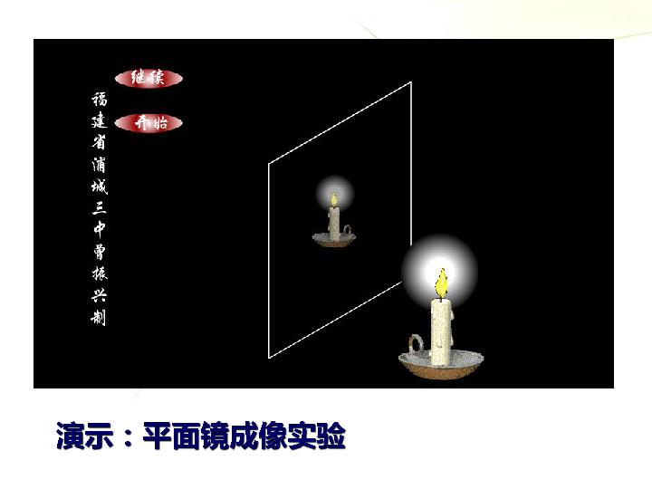 平面鏡成像原理動畫_成像平面鏡動畫原理_平面鏡成像動畫視頻