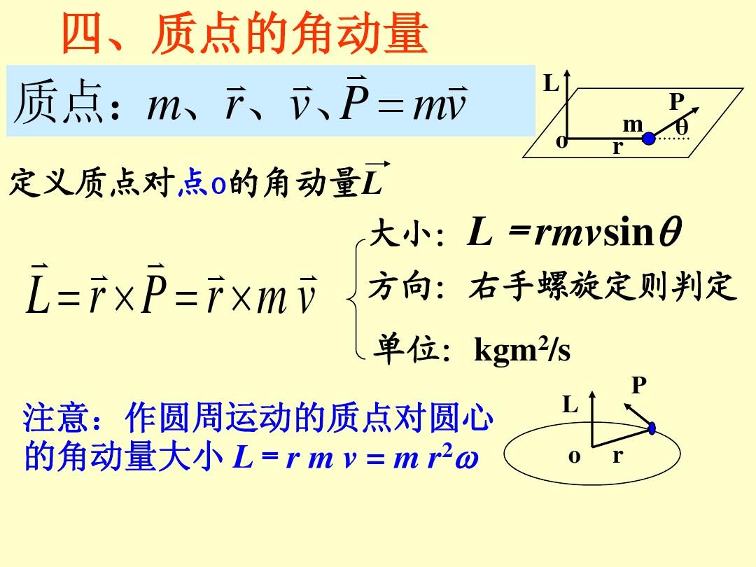 質心的角動量_角動量質心系_質心的角動量定理