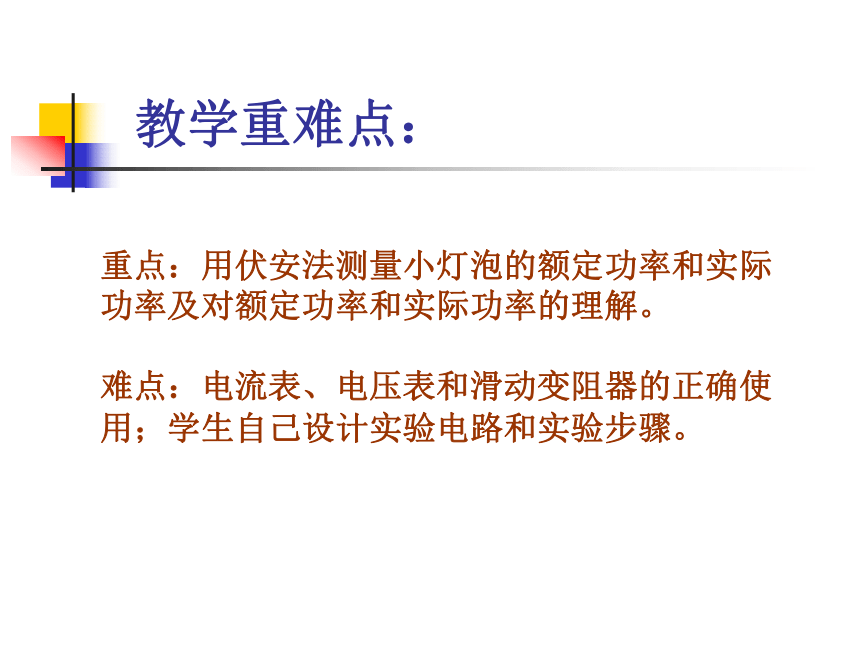 測量小燈泡的電功率誤差分析_特殊測量小燈泡的電功率_特殊法測小燈泡電功率
