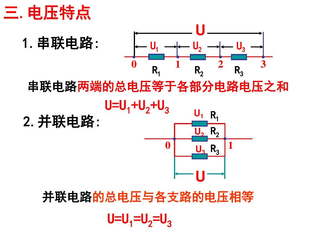串并聯的公式_串聯并聯公式_串聯和并聯計算公式