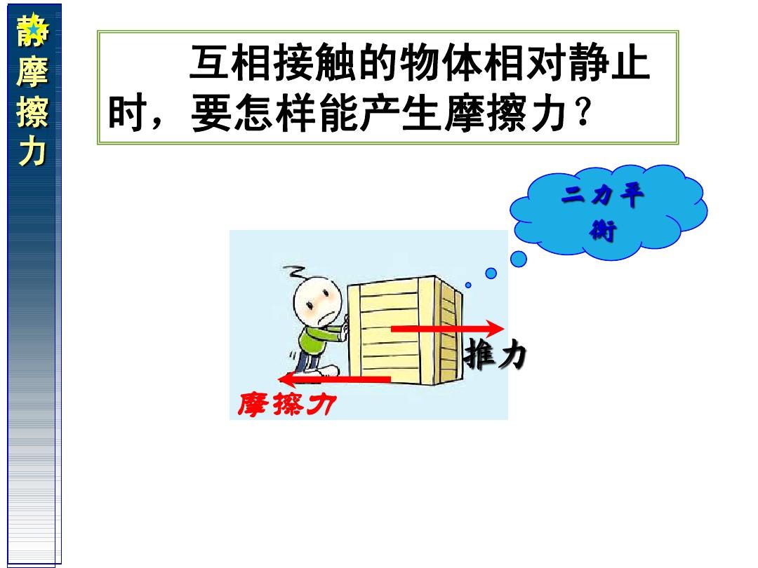 最大靜摩擦力公式_靜摩擦力大小公式_靜摩擦力咋求