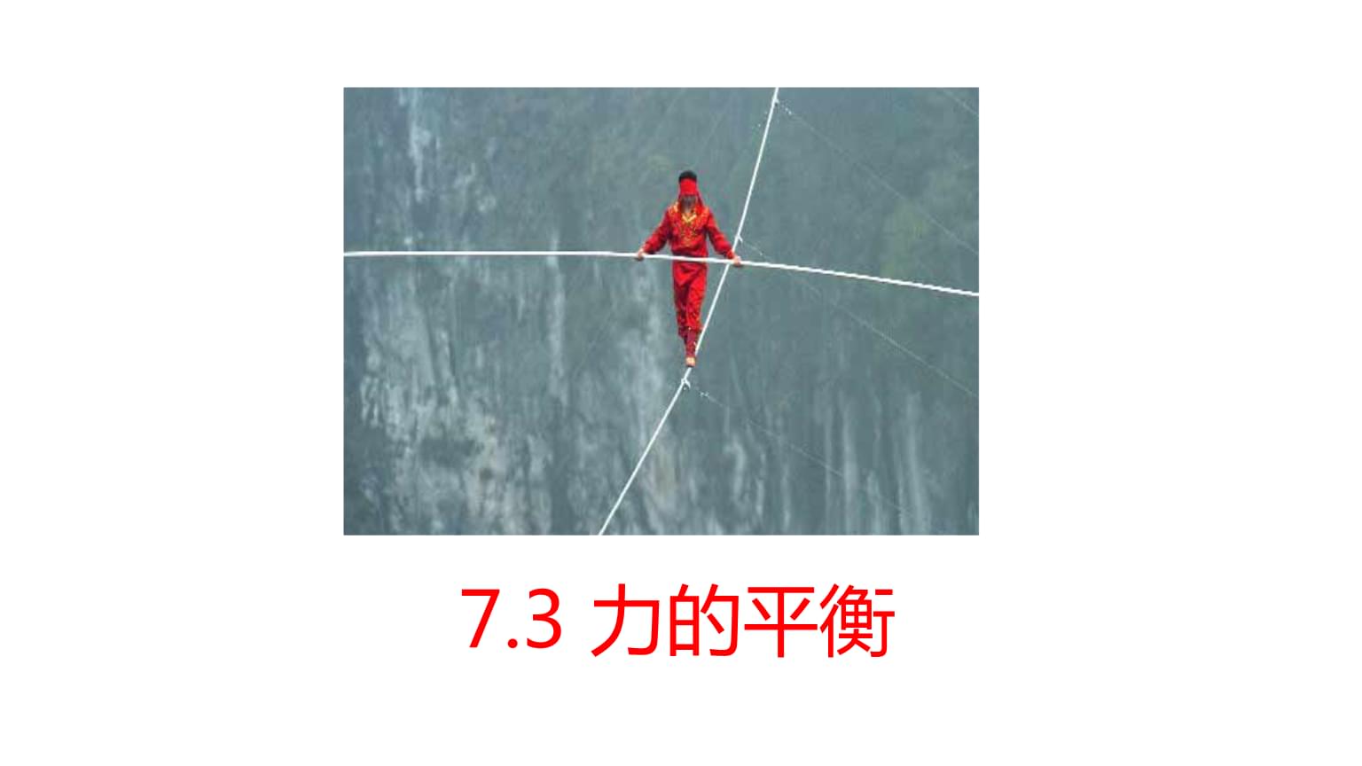 二力平衡教學目標_力的平衡教案教科版_力的平衡教學設計