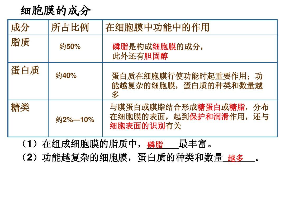 細胞膜系統的邊界ppt課件_細胞膜——系統的邊界ppt_系統的邊界細胞膜