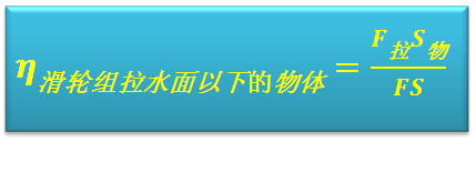 斜面滑輪組的機(jī)械效率公式
