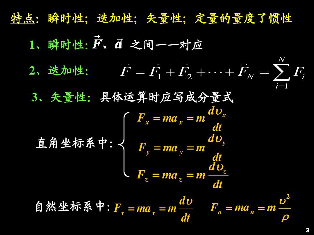 高中物理定理