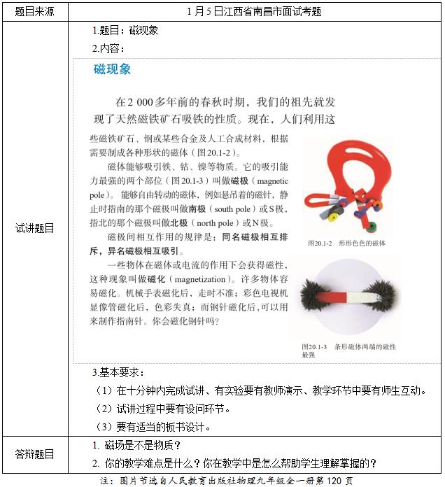 初中物理小課題的題目