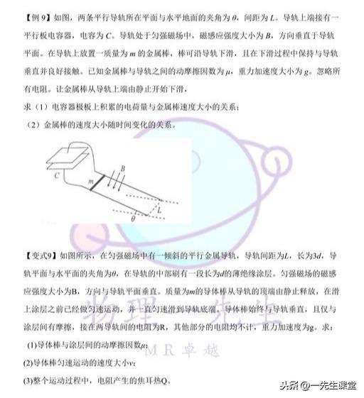 物理-電磁感應綜合大題