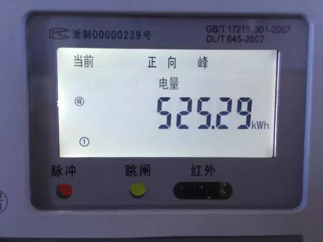 電能表怎么看