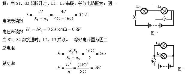 初中物理電學(xué)實(shí)驗(yàn)題