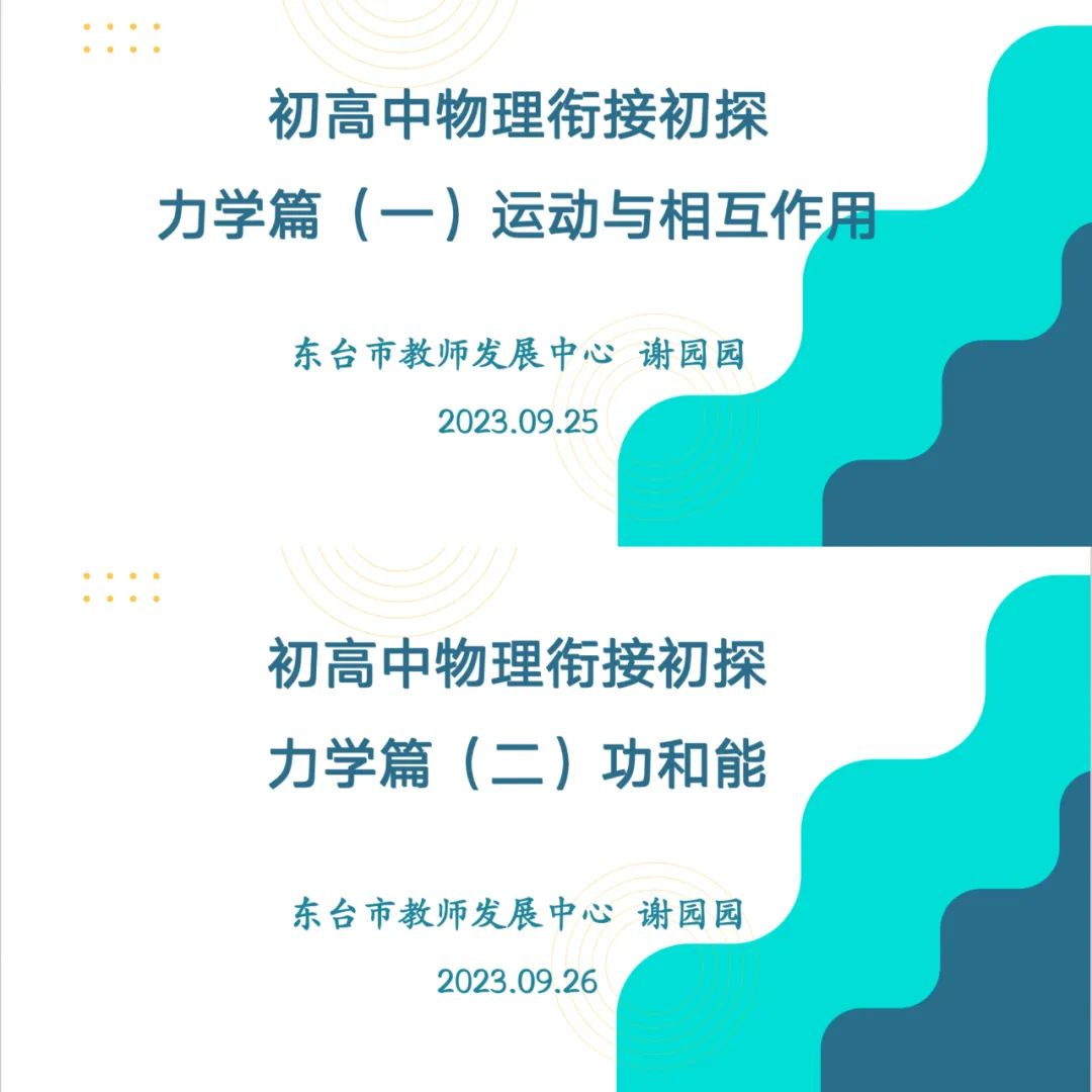 初中物理教師發展規劃