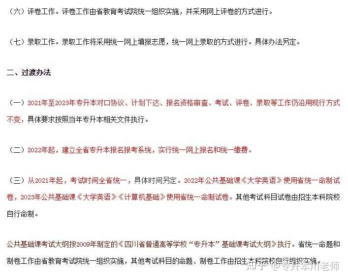 2024年專升本報名時間