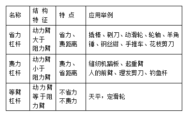 初中物理滑輪知識點