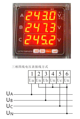 電流表的使用方法與接法實物圖