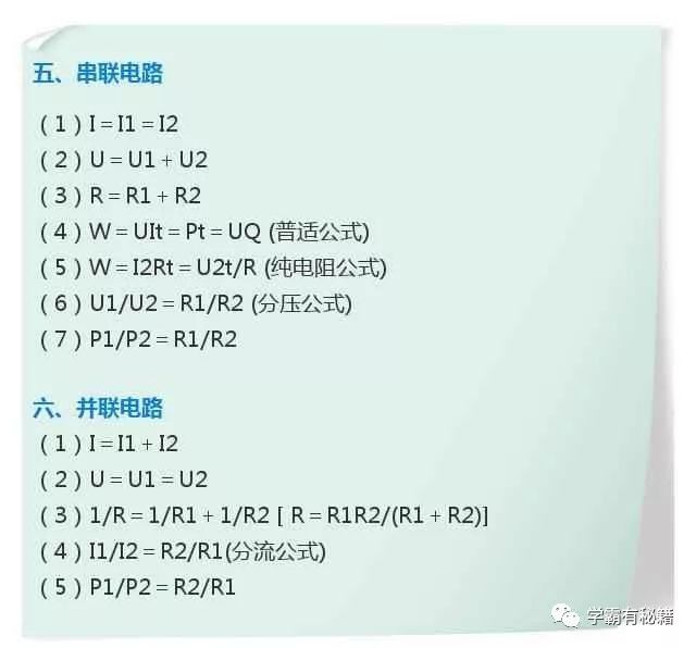 初中物理語言