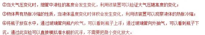 初中物理模型法