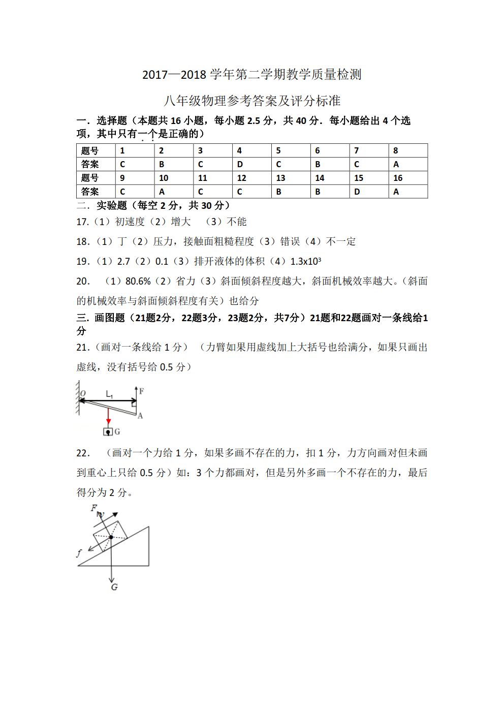 學(xué)而思初中物理講義