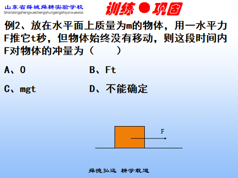 動量守恒定律教案