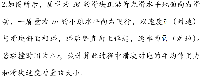動量守恒條件
