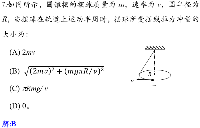 動量守恒條件