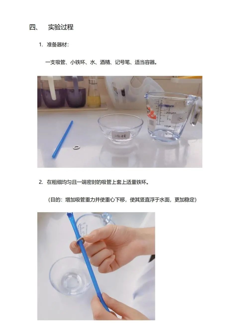 液體密度計原理