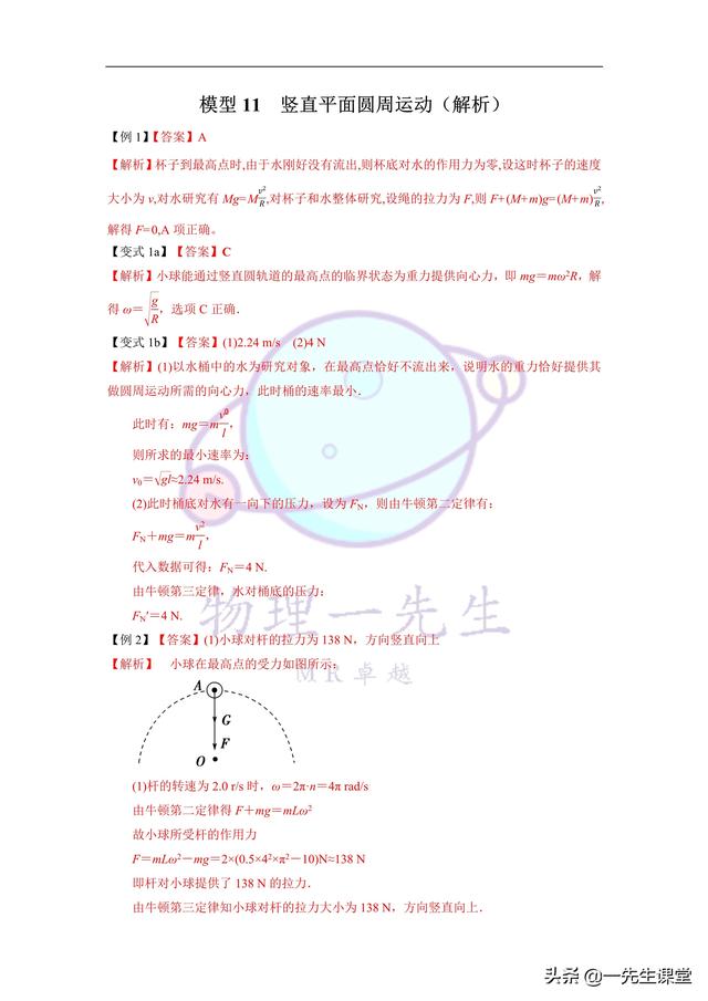 高中物理二級結論高中物理二級結論