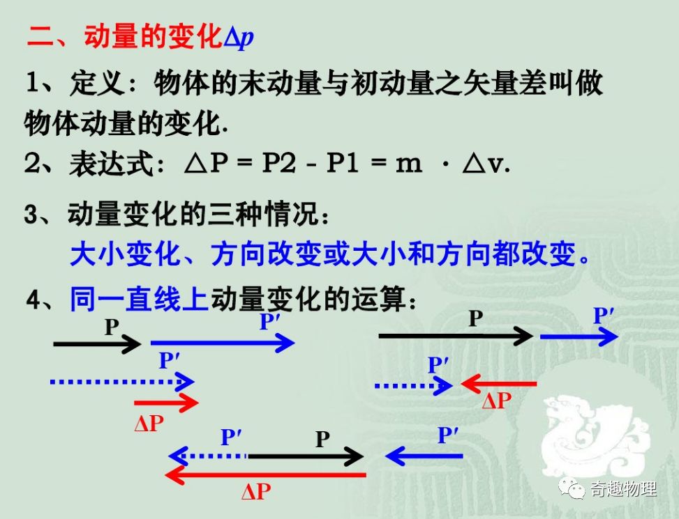 動量守恒定律的應用