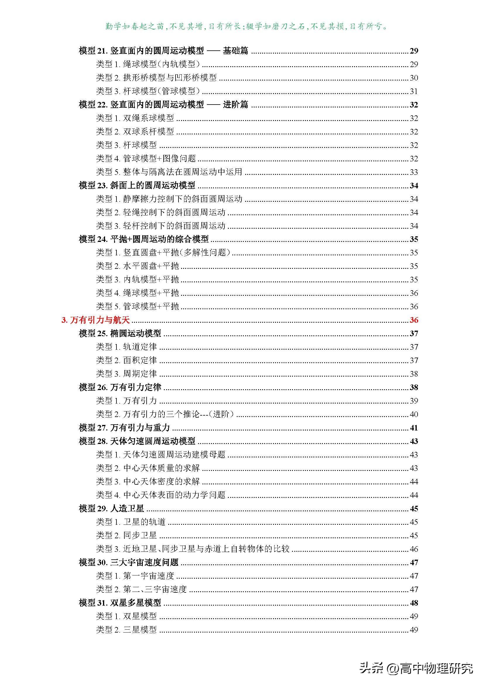 高中物理必修二知識總結(jié)