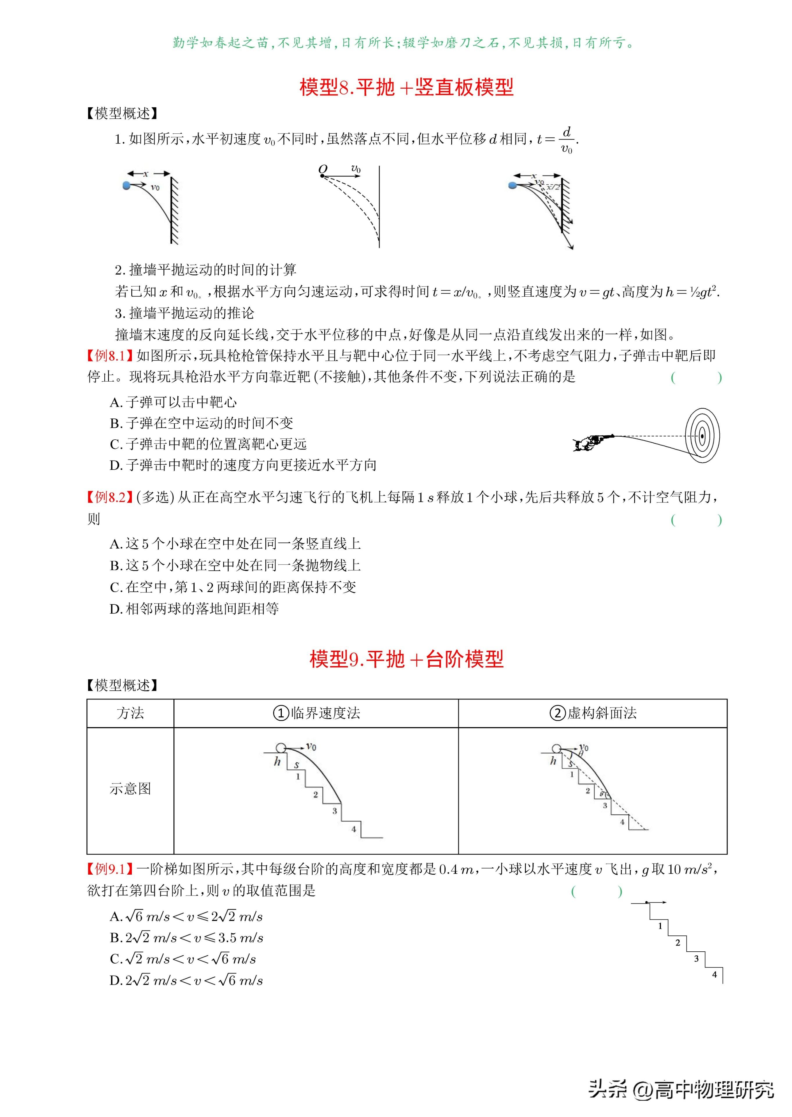 高中物理必修二知識總結(jié)