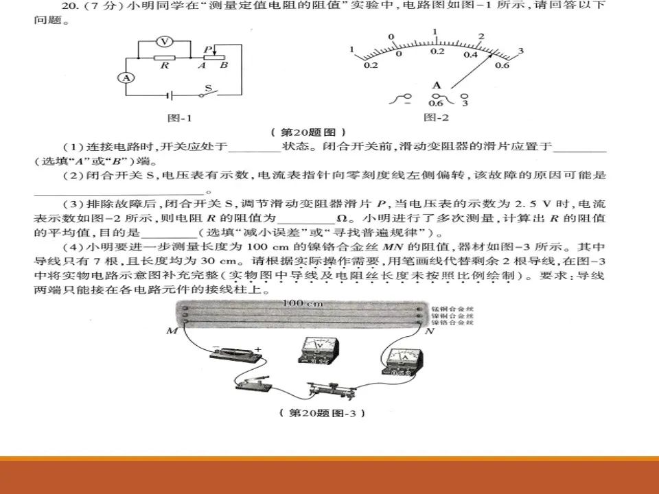 初中物理學科分析