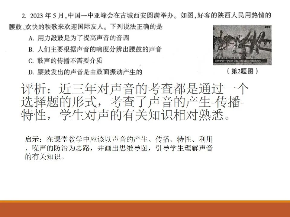 初中物理學科分析