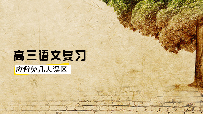 高考倒計時！高三語文復習應避免幾大誤區