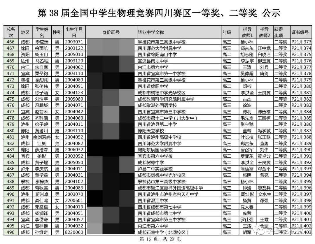 江西初中物理競賽