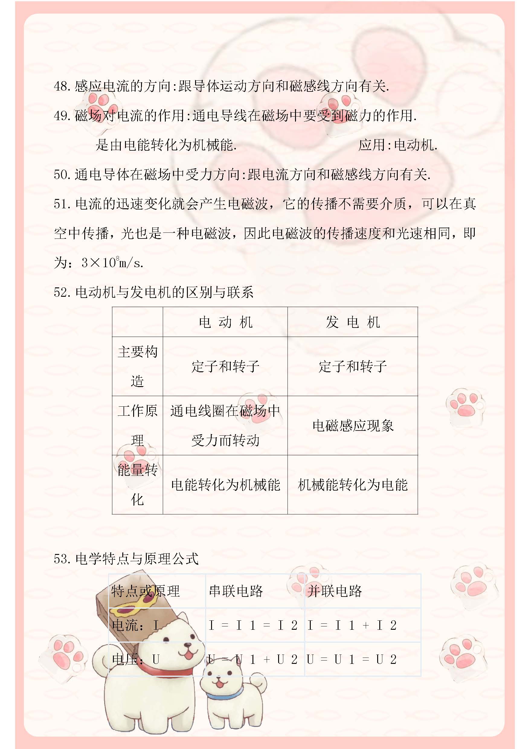 初中物理電學圖片
