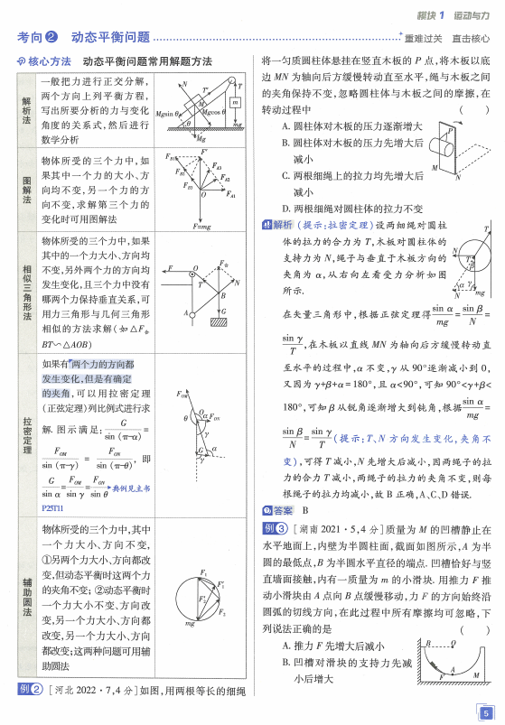 高中物理的重難點