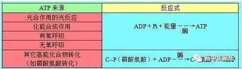 高中物理知識點總結表