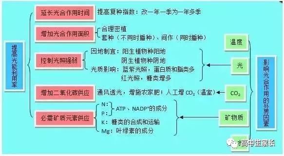 高中物理知識點總結表