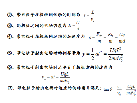 高中物理等量關(guān)系教案