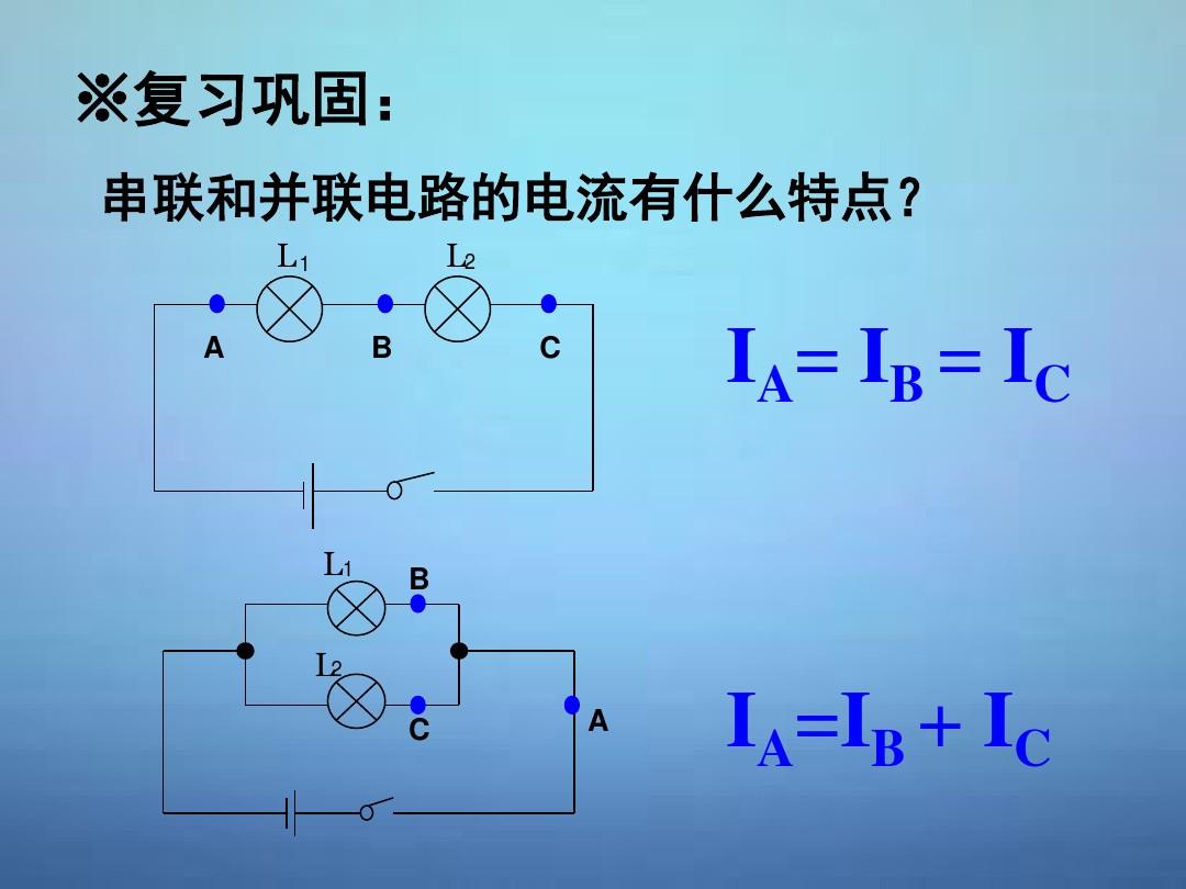 初中物理電路實驗器材