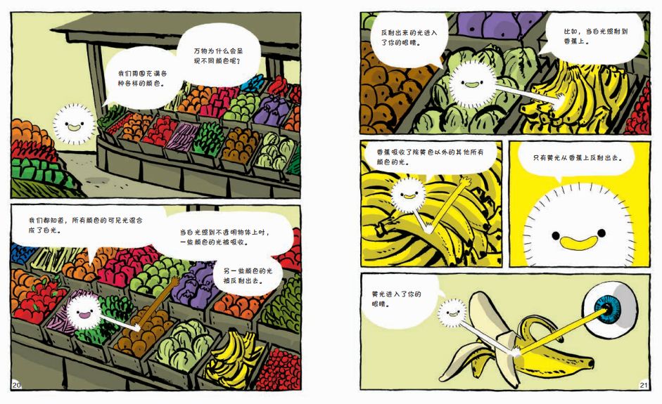 物理漫畫書初中