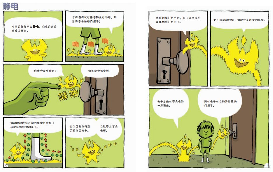 物理漫畫書初中