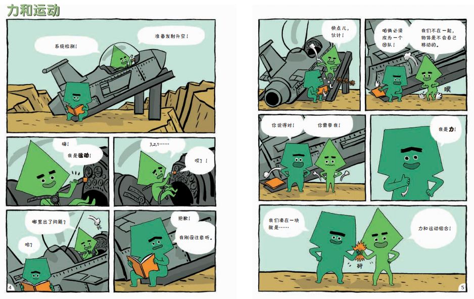 物理漫畫書初中