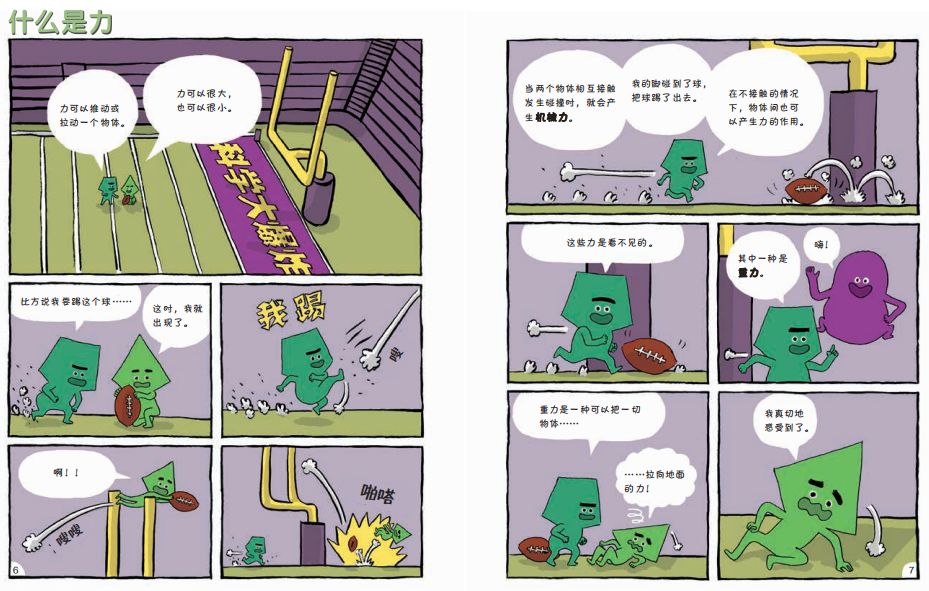 物理漫畫書初中