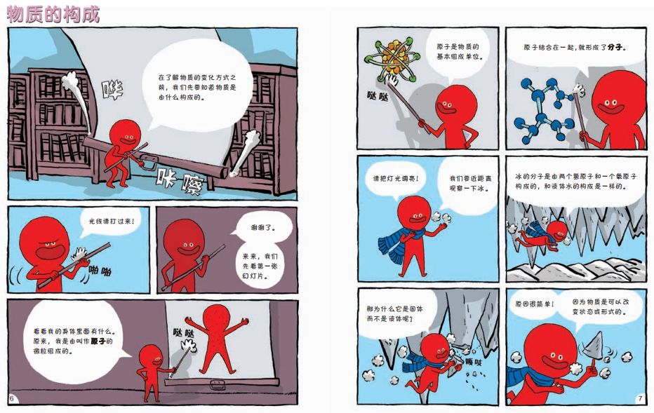 物理漫畫書初中