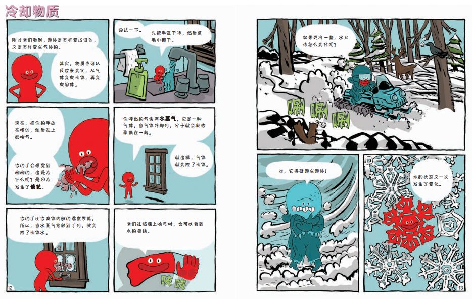 物理漫畫書初中