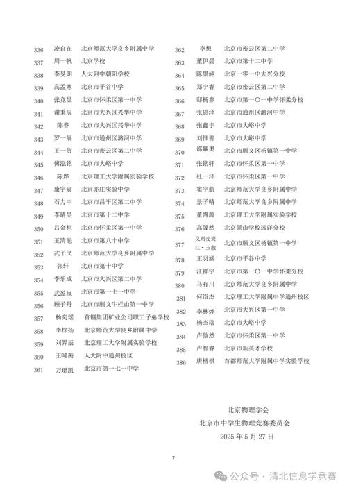 物理競賽成績查詢