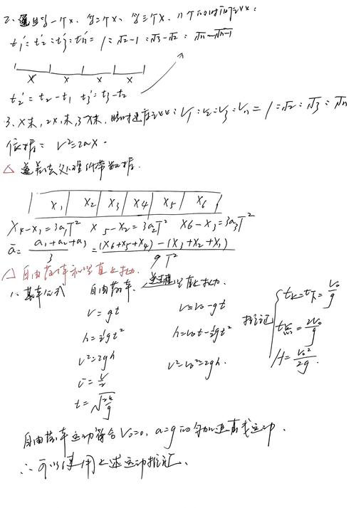 初中物理公式 填空